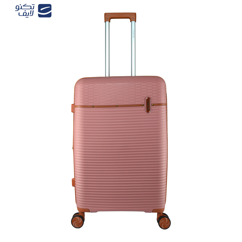 چمدان تیتانپلورا مدل FSH_1 سایز متوسط ارتفاع 65 سانتی متر