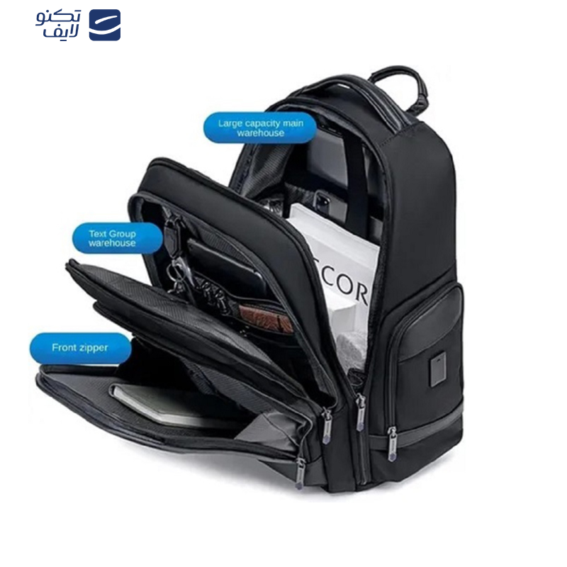 کوله پشتی لپ تاپ آرتیک هانتر مدل B00683 مناسب برای لپ تاپ 14.1 تا 15.6 اینچی