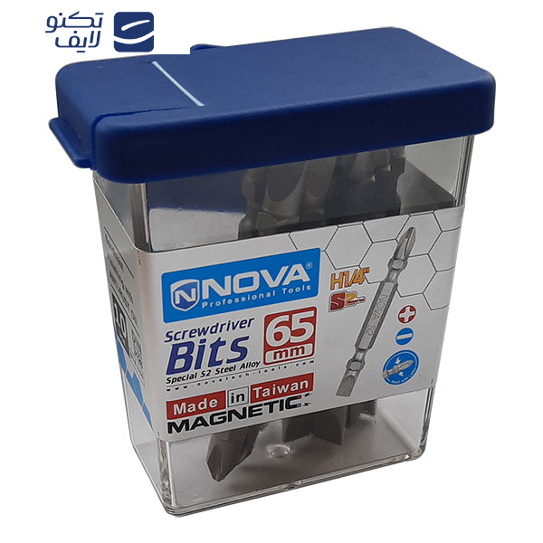 مجموعه 10 عددی سری پیچ گوشتی نووا مدل NTB-1106