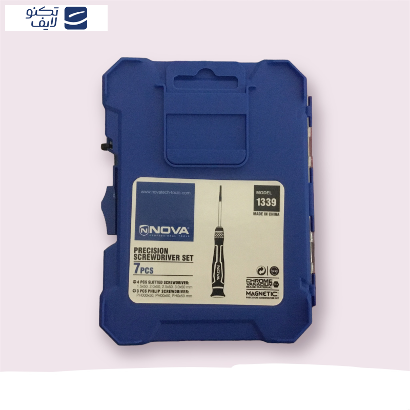 پیچ گوشتی نووا مدل 1339 بسته 7 عددی