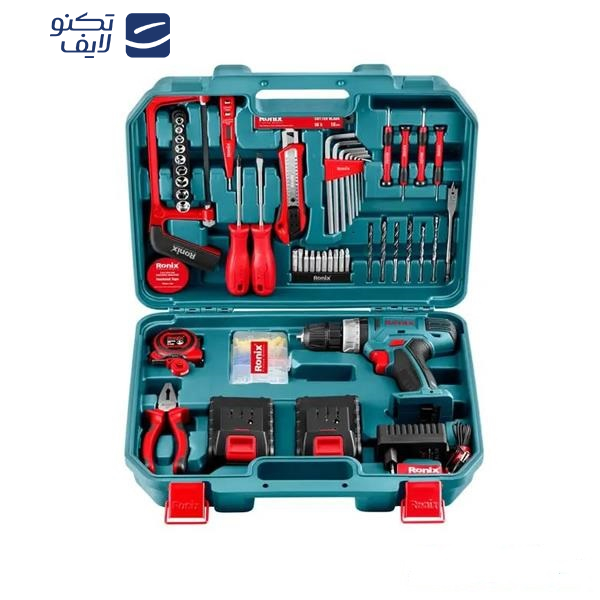 مجموعه 53 عددی پیچ گوشتی شارژی رونیکس مدل RS-8018