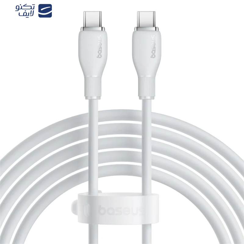 کابل USB-C بیسوس مدل Pudding Series P10355702221-B2 طول 2 متر