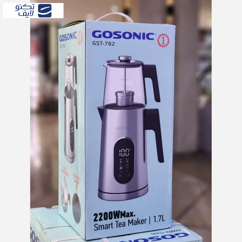 چای ساز روی هم گوسونیک مدل GST-782