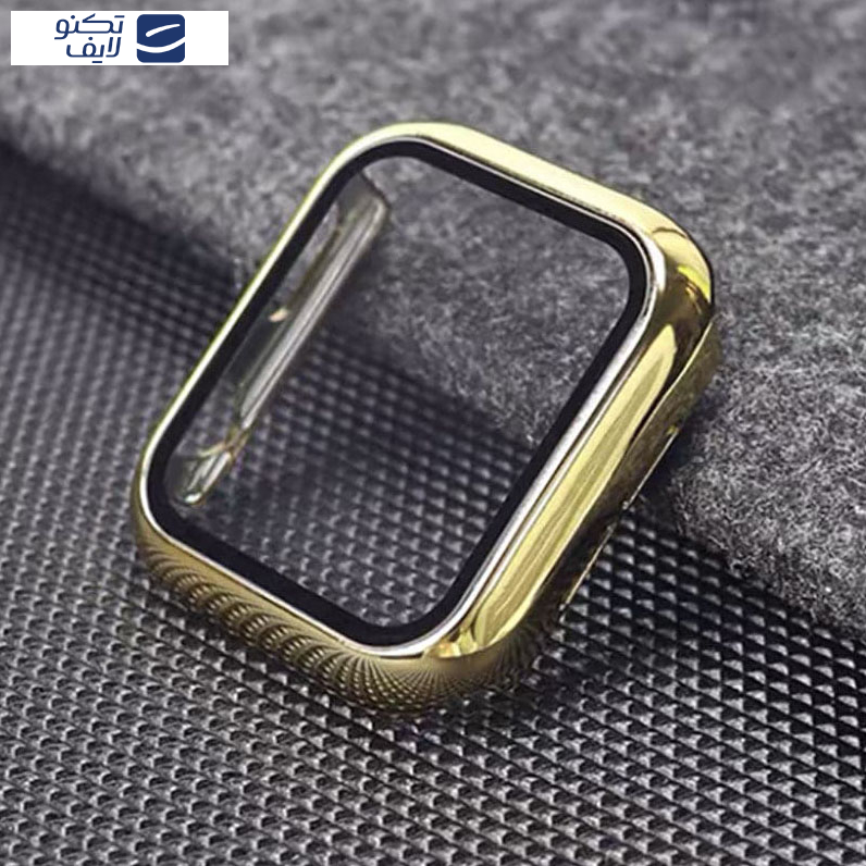کاور مدل Gl-02 مناسب برای اپل واچ 44 میلی متری به همراه محافظ صفحه نمایش 