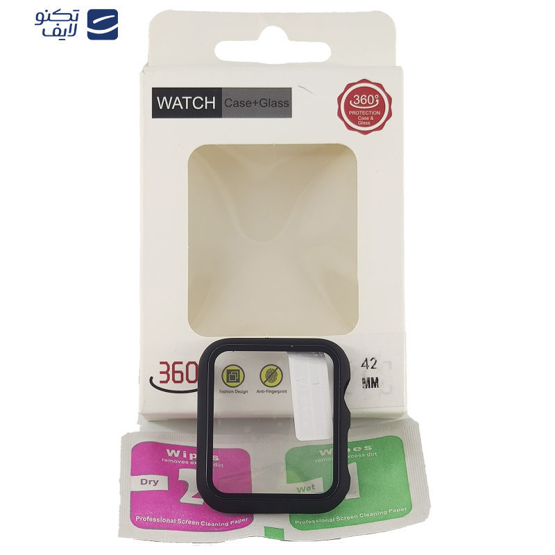 کاور مدل wuirfh مناسب برای اپل واچ سایز 44 میلی متری به همراه محافظ صفحه نمایش