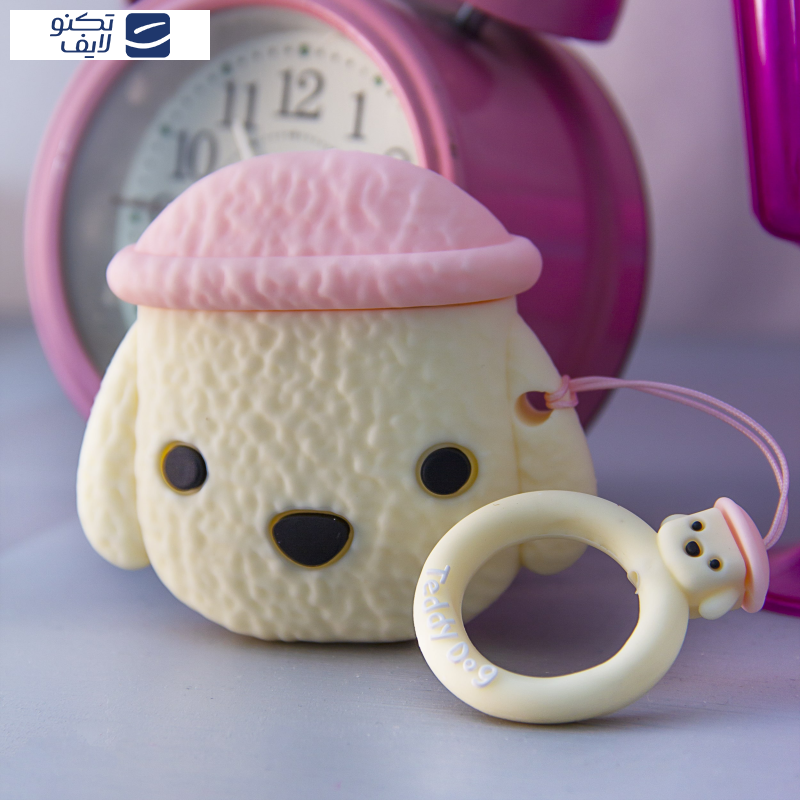 کاور سانیوان مدل عروسکی فانتزی طرح سگ TEDDY مناسب برای کیس اپل ایرپاد پرو