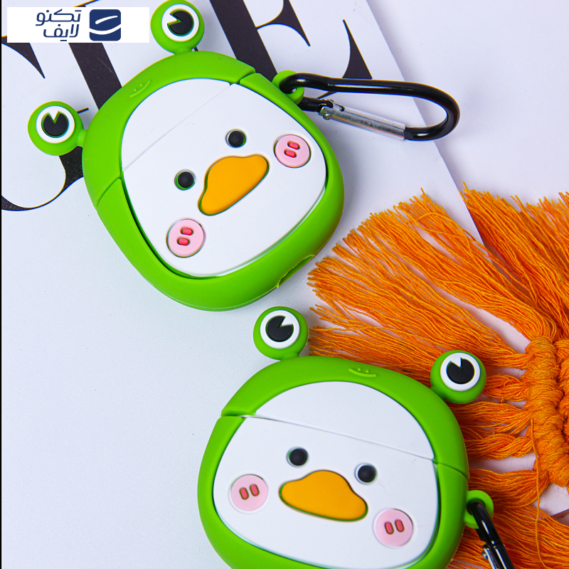 کاور سانیوان مدل عروسکی فانتزی جوجه کلاه قورباغه مناسب برای کیس اپل ایرپاد 3