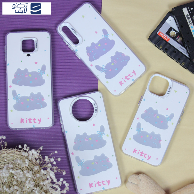 کاور سانیوان مدل فانتزی طرح Kitty مناسب برای گوشی موبایل اپل 15 / iPhone 13 / 14