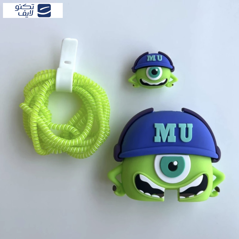 محافظ کابل و شارژر دیواری مدل مایک mike مجموعه 4 عددی