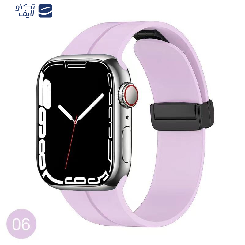 بند مدل مگنت5692 مناسب برای اپل واچ سری 1/2/3/4/5/6/7/8/SE/ULTRA سایز 42/44/45/49 میلی متری