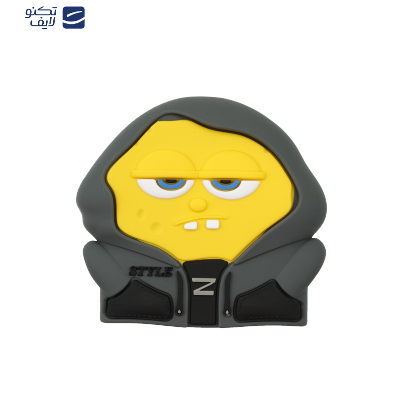 محافظ کابل و شارژر وال کیس طرح باب اسفنجی مناسب برای شارژر 20W اپل