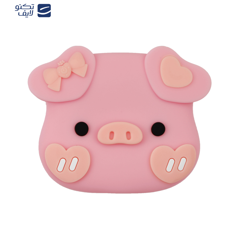 محافظ کابل و شارژر وال کیس طرح Pig مناسب برای شارژر 20W اپل