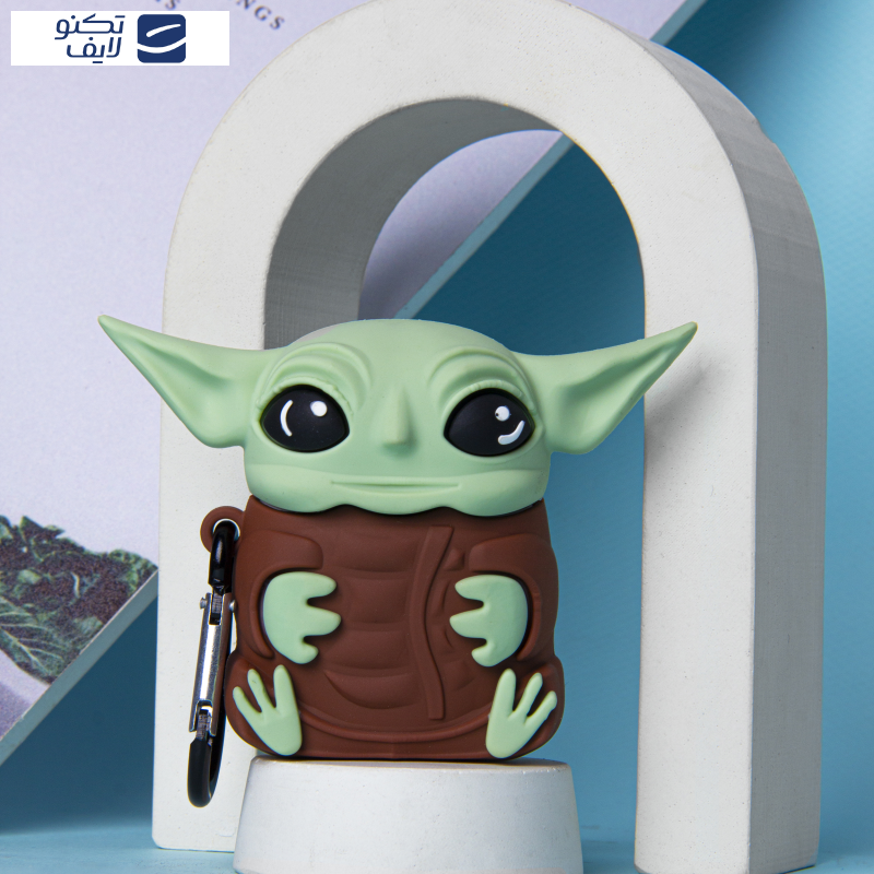 کاور سانیوان مدل عروسکی فانتزی طرح بیبی یودا مناسب برای کیس اپل ایرپاد 1 / 2