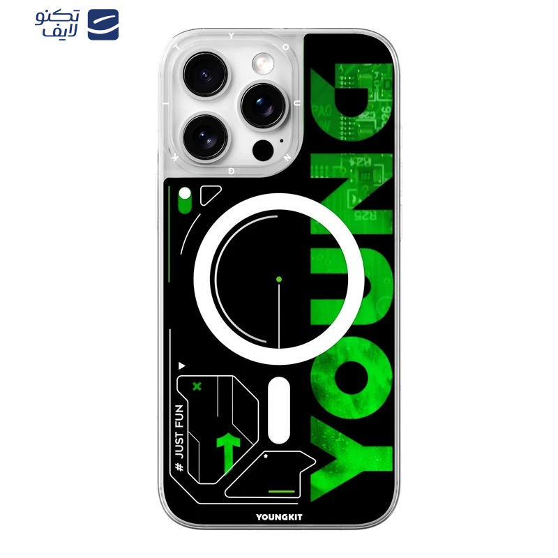 کاور یانگ کیت مدل Futuristic Magsafe مناسب برای گوشی موبایل اپل iPhone 16 Pro  