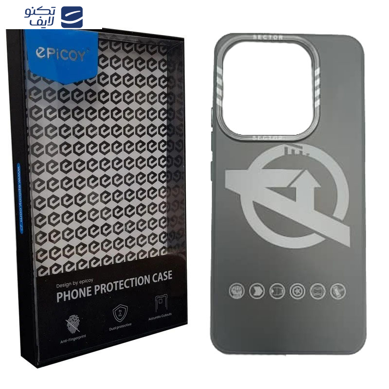 کاور اپیکوی مدل Sector A مناسب برای گوشی موبایل شیائومی Redmi Note 14 4G کاور اپیکوی مدل Sector A مناسب برای گوشی موبایل شیائومی Redmi Note 14 4G