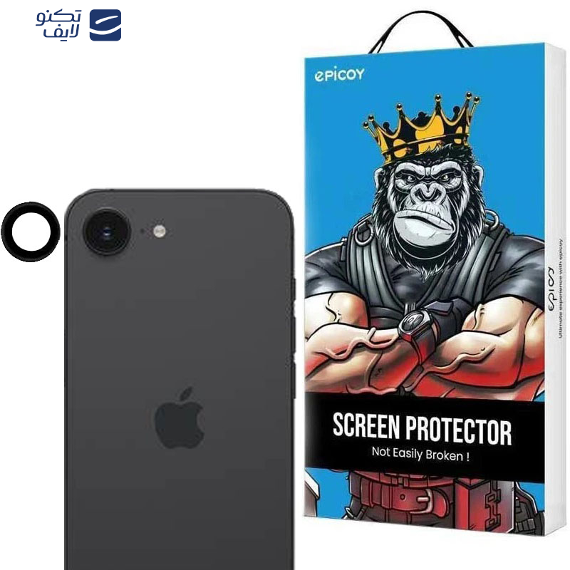 محافظ لنز دوربین اپیکوی مدل HD-ColorLenz مناسب برای گوشی موبایل اپل iPhone 16e