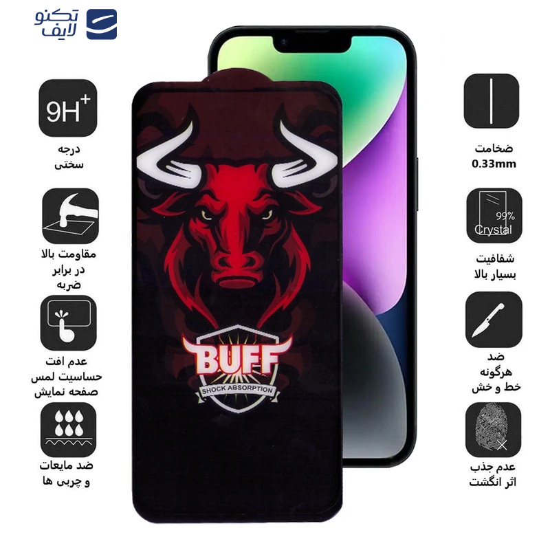 محافظ صفحه نمایش بوف مدل Ceramic PRO مناسب برای گوشی موبایل اپل iPhone 16e / 13 / 13 Pro/ 14 محافظ صفحه نمایش بوف مدل Ceramic PRO مناسب برای گوشی موبایل اپل iPhone 16e / 13 / 13 Pro/ 14
