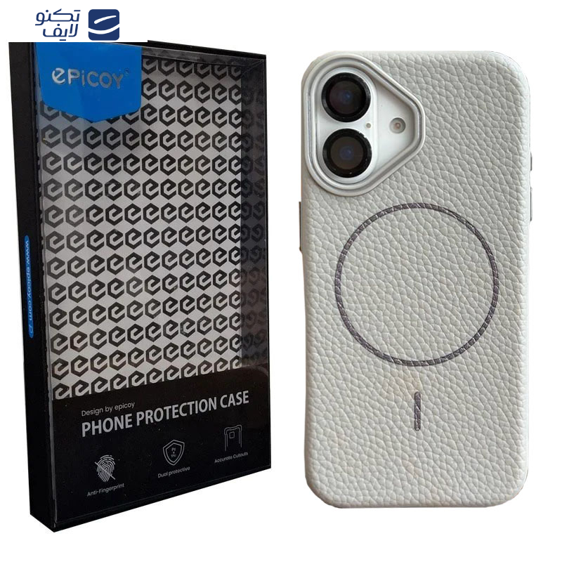 کاور اپیکوی مدل Leather Magnetic مناسب برای گوشی موبایل اپل iPhone 16 