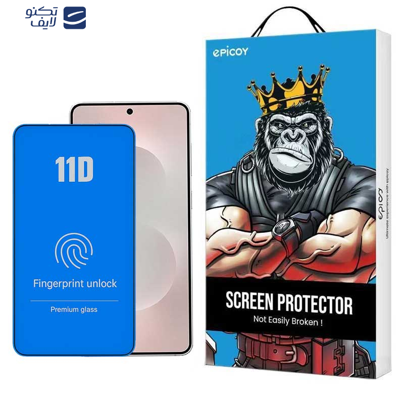 محافظ صفحه نمایش اپیکوی مدل Blue ESD مناسب برای گوشی موبایل سامسونگ Galaxy S25 Plus / S25 Edge