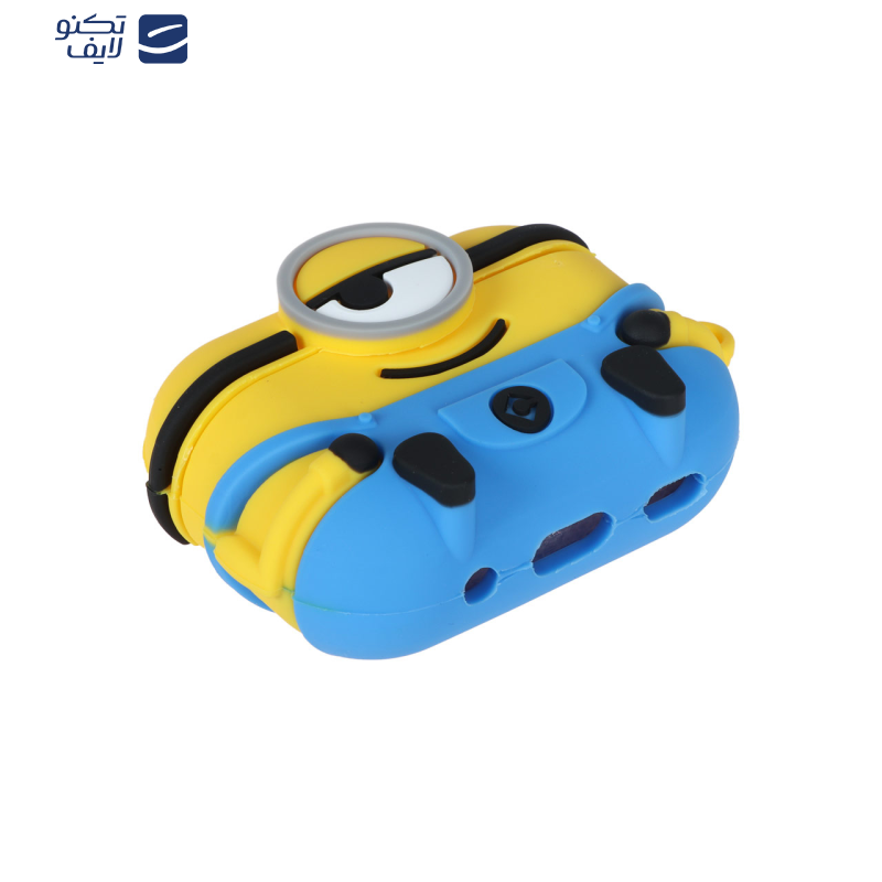 کاور مدل مینیون مناسب برای کیس اپل Airpod pro / Airpod pro 2 به همراه آویز