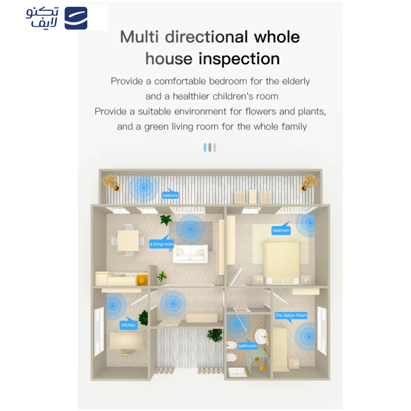 دماسنج و رطوبت سنج دیجیتالی مستک مدل TH11