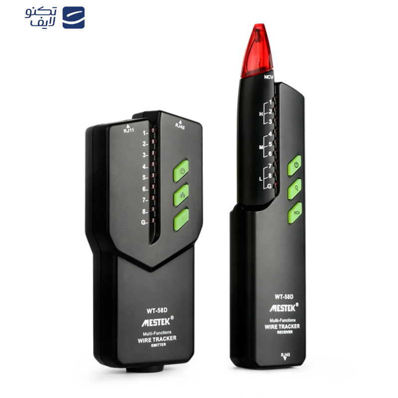 تستر کابل شبکه و ردیاب ولتاژ مستک مدل WT-58D