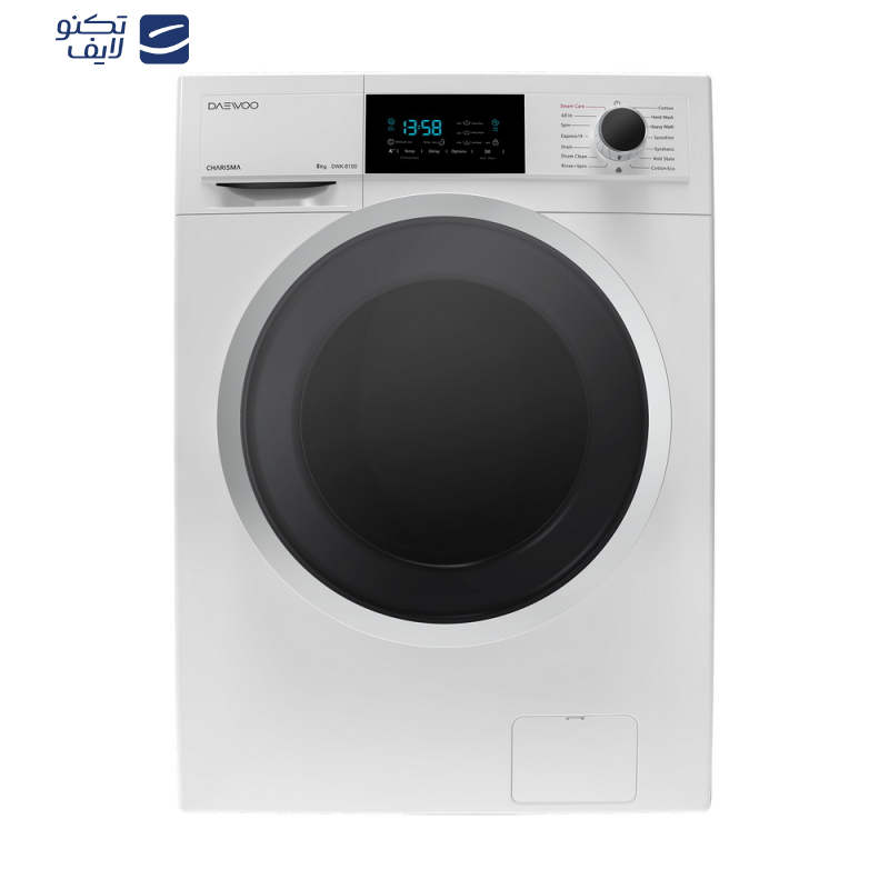 ماشین لباسشویی دوو مدل DWK-8102 ظرفیت 8 کیلوگرم