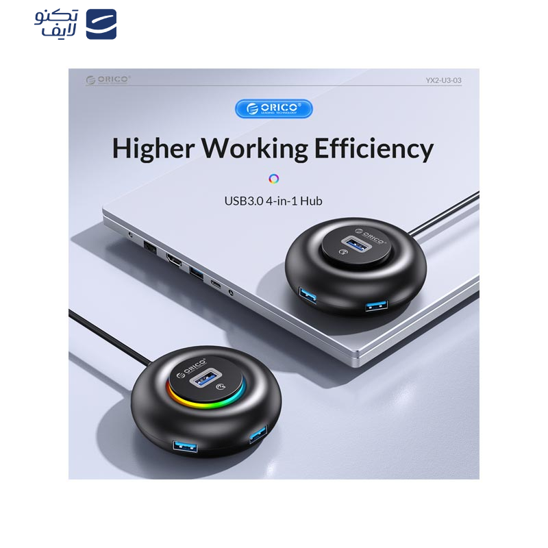 هاب 4 پورت USB-A اوریکو مدل YXR2-C3