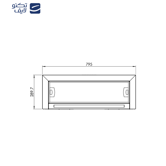 هود مخفی کن مدل آرتیما 14 سایز 80