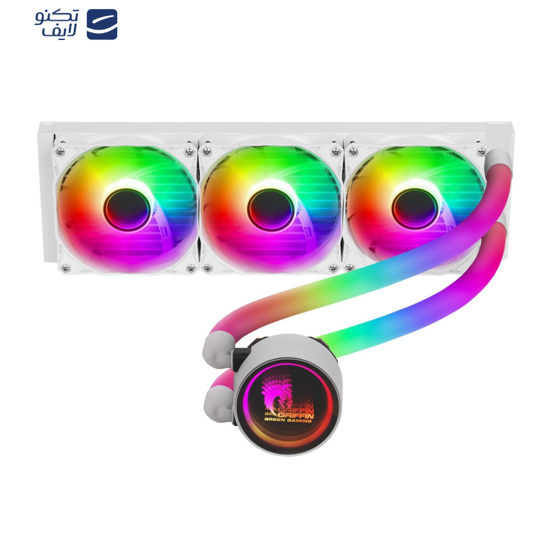 سیستم خنک کننده آبی گرین مدل GLACIER 360 STREAM-ARGB