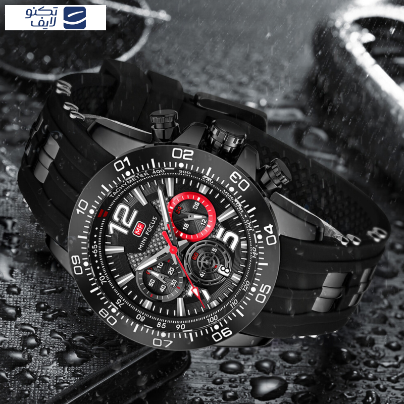 ساعت مچی عقربه‌ای کوارتز مردانه مینی فوکوس مدل فول تایم MF0290