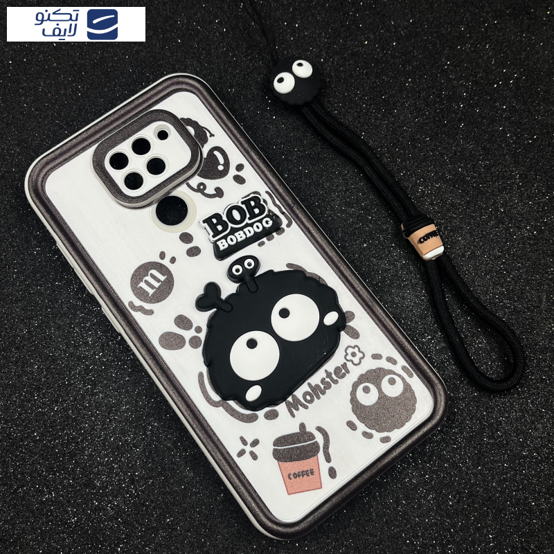 کاور قاب میلیونی مدل BOBDOG-MW مناسب برای گوشی موبایل شیائومی REDMI NOTE 9 به همراه بند آویز