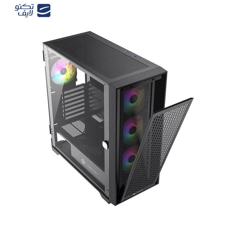 کیس کامپیوتر لاجی کی مدل LK-C484B