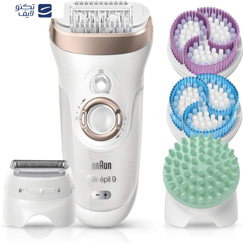 مجموعه اصلاح موی بدن براون مدل SE9-995 بسته 9 عددی