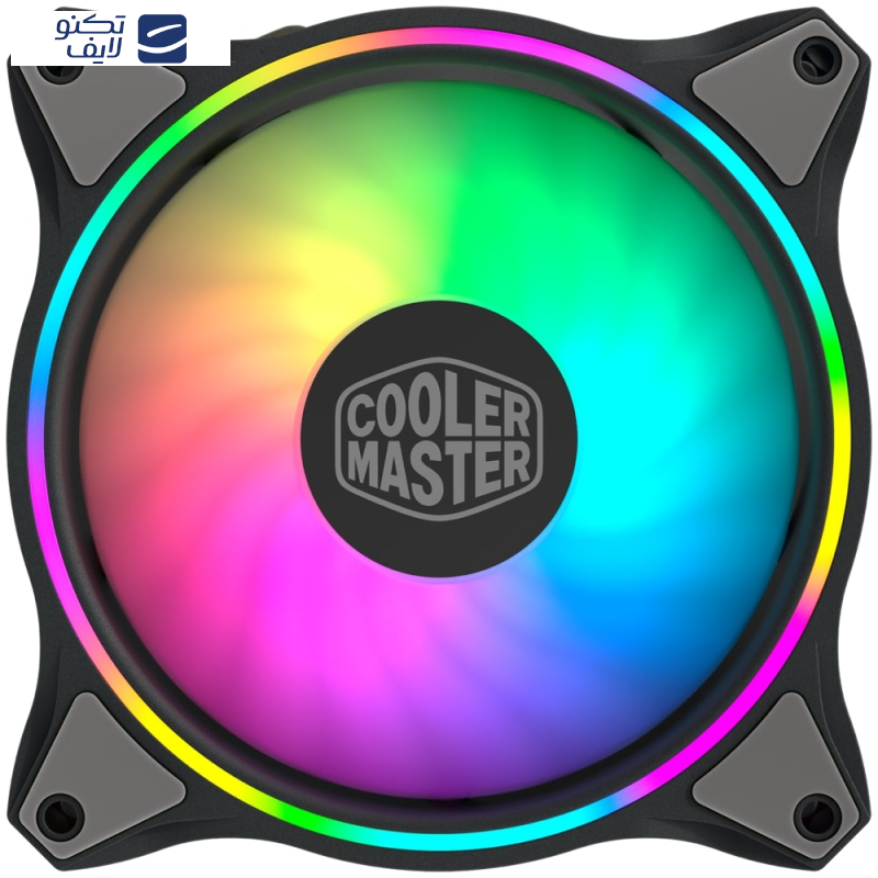 فن کیس کولر مستر مدل MasterFan MF120 Halo 3in1 بسته سه عددی