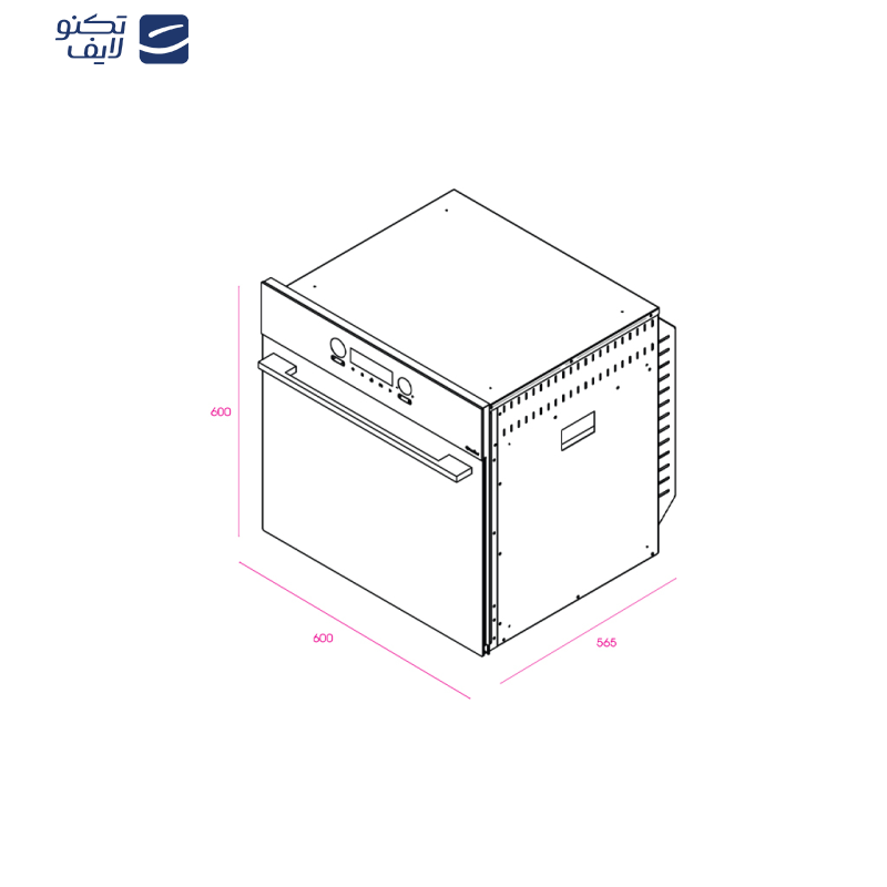 فر توکار کن مدل استون M