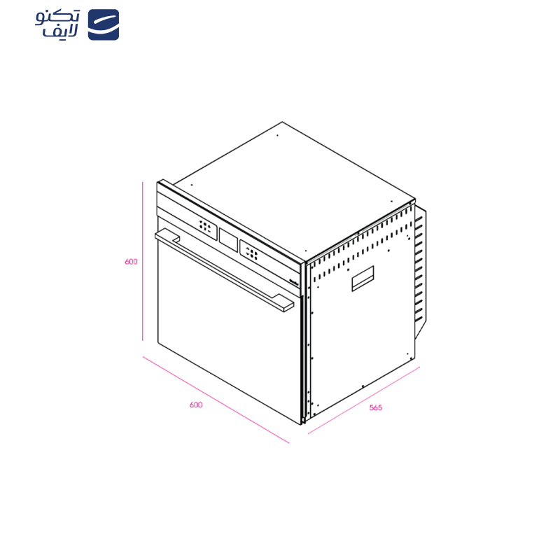 فر توکار کن مدل کلر M