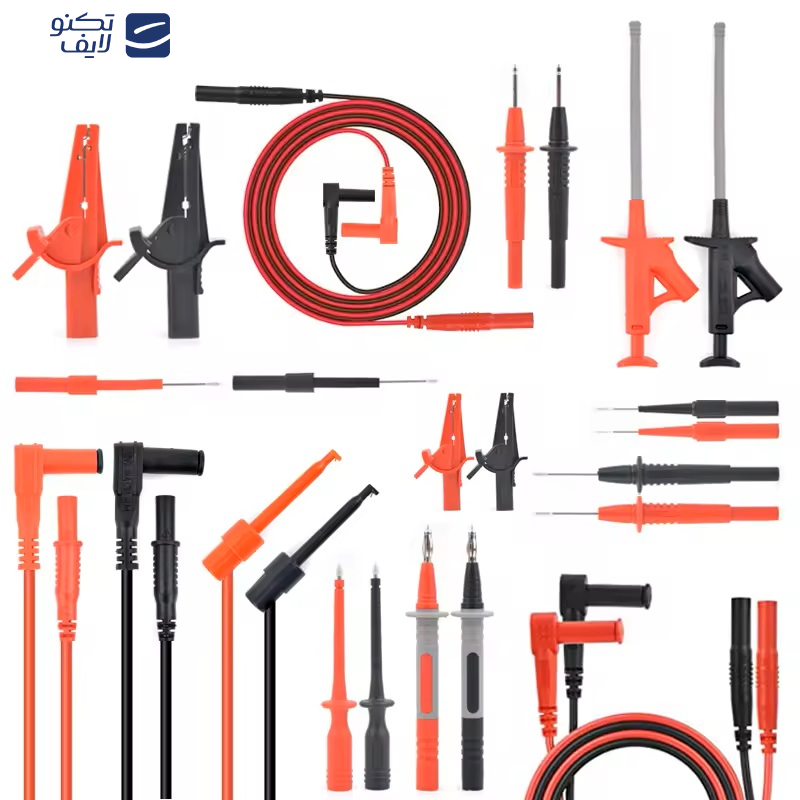 پراب مولتی متر مستک مدل TEST LEAD KITS مجموعه 21 عددی