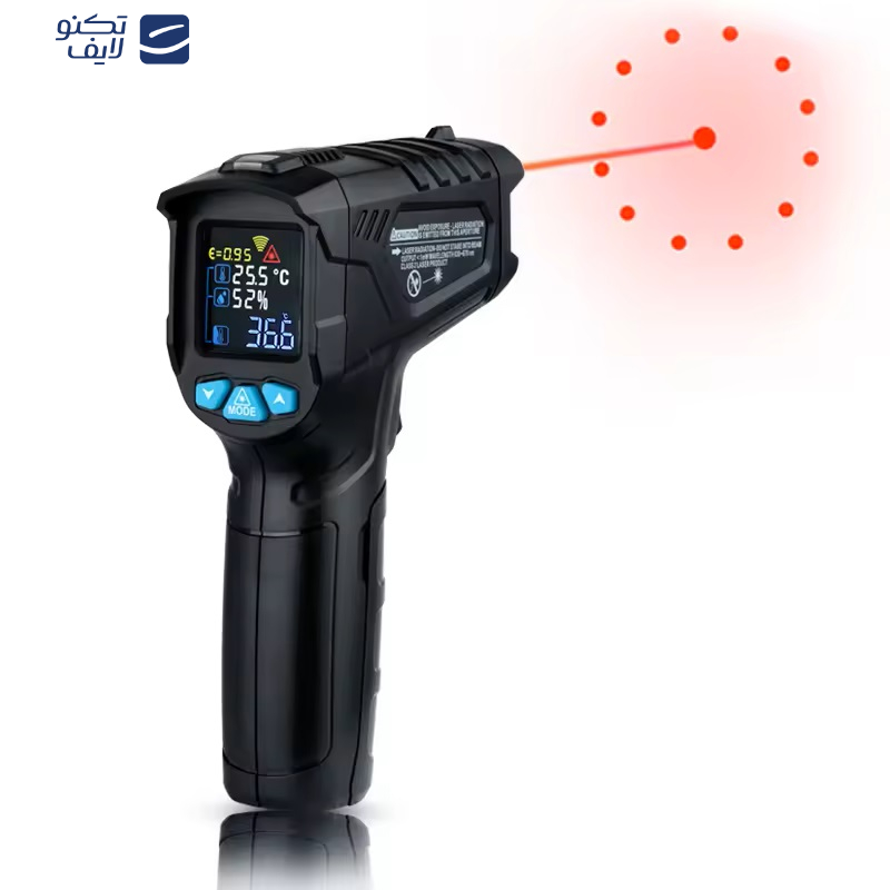 ترمومتر لیزری دیجیتال مستک مدل IR01D