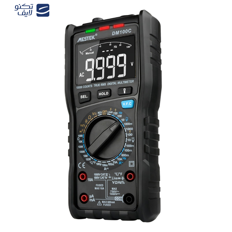 مولتی متر دیجیتال مستک مدل DM100C