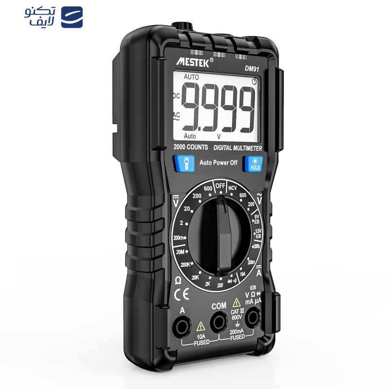 مولتی متر دیجیتال مستک مدل DM91