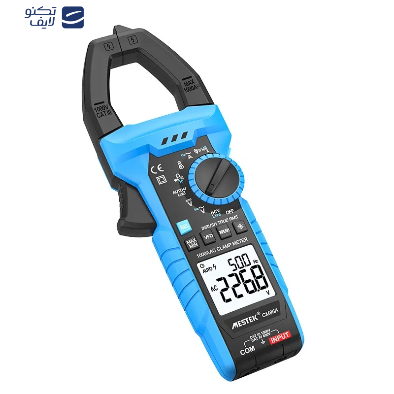 مولتی متر کلمپی دیجیتال مستک مدل CM86A