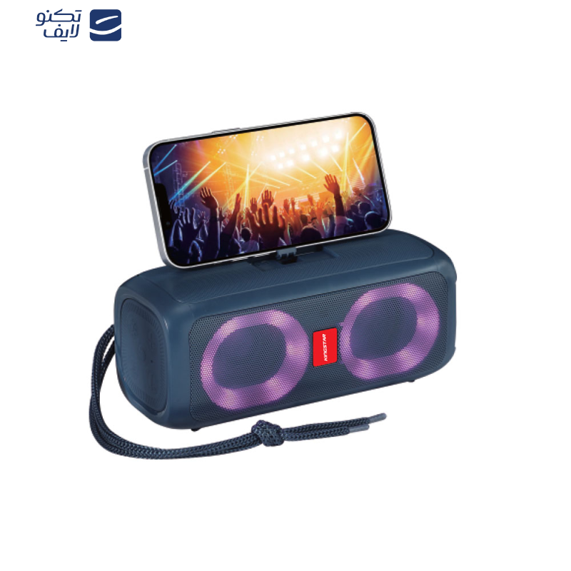 اسپیکر بلوتوثی قابل حمل کینگ استار مدل KBS154