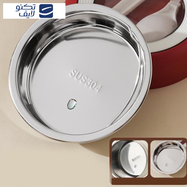 فلاسک غذا مدل دوجداره کد LUNCH-BOX گنجایش 1 لیتر 