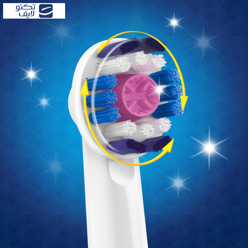 سری یدک مسواک برقی اورال-بی مدل Brush Heads 3D White بسته 4 عددی سری یدک مسواک برقی اورال-بی مدل Brush Heads 3D White بسته 4 عددی