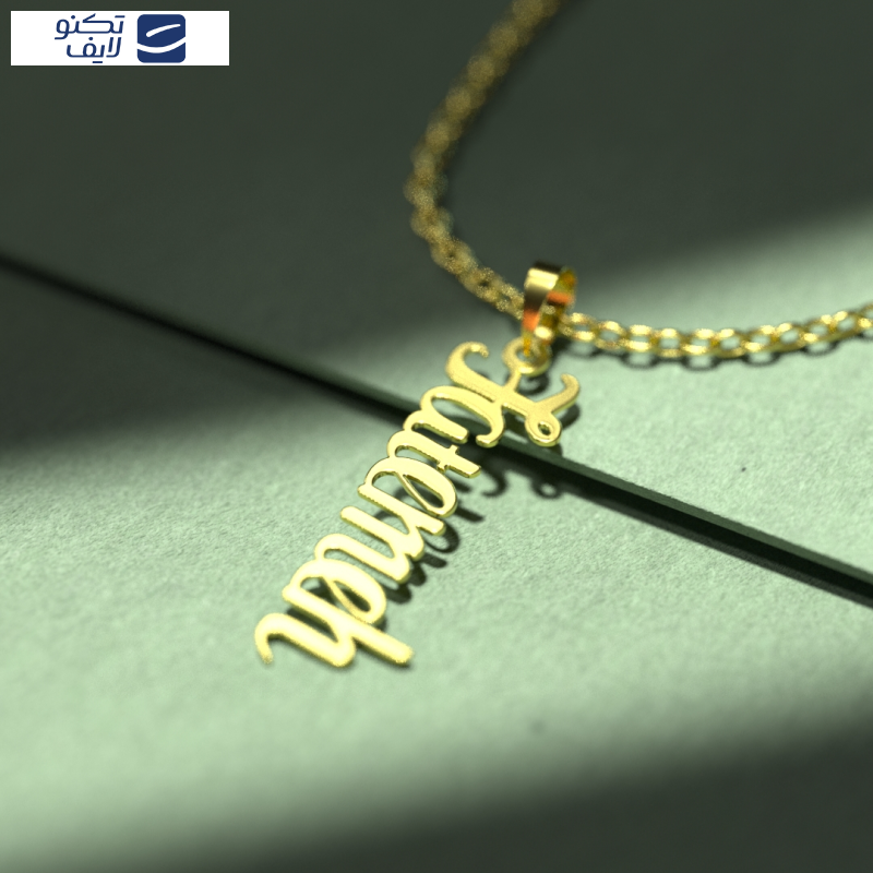 گردنبند طلا 18 عیار زنانه مدوپد مدل fatemeh گردنبند طلا 18 عیار زنانه مدوپد مدل fatemeh