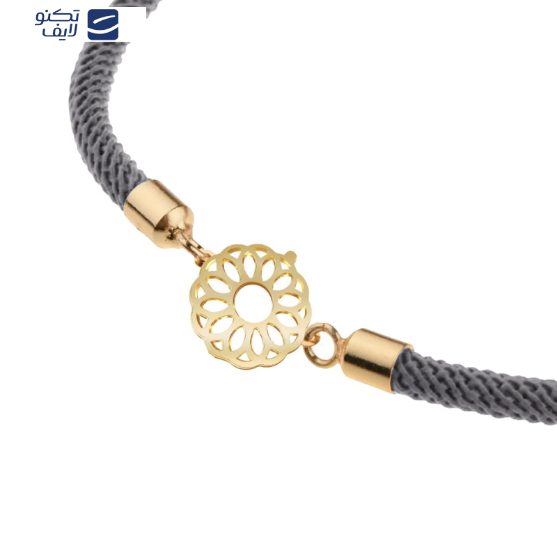 دستبند طلا 18 عیار زنانه مدوپد مدل اسلیمی کد D21-10529