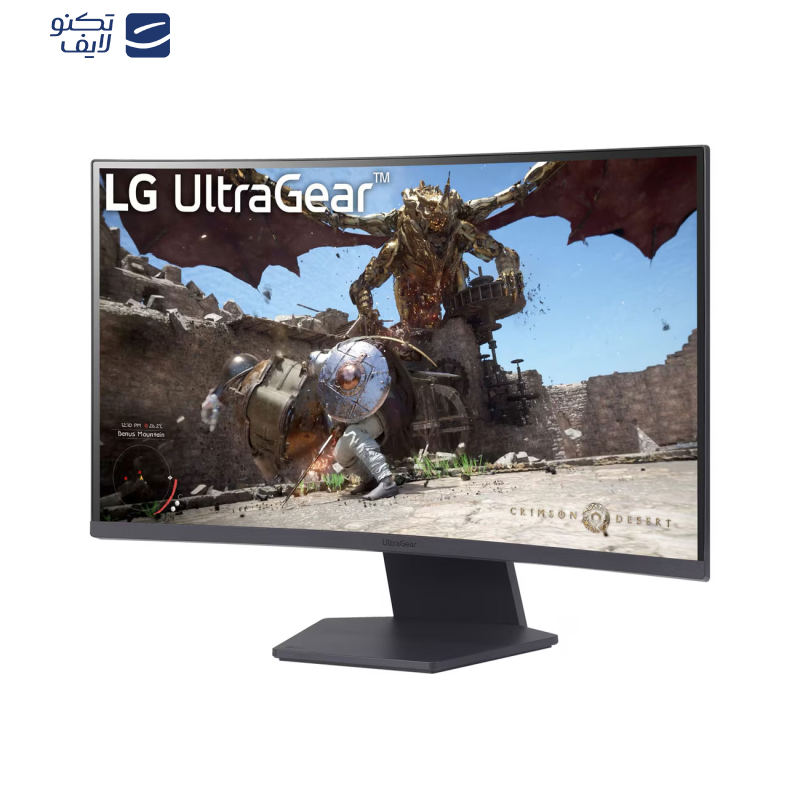 مانیتور خمیده گیمینگ ال جی مدل UltraGear 27GS60QC سایز 27 اینچ