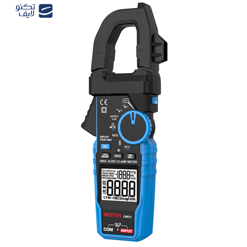 مولتی متر کلمپی دیجیتال مستک مدل CM87C 