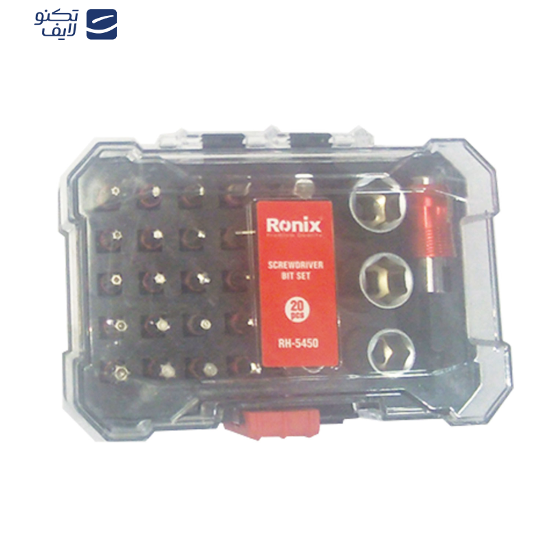 مجموعه 20 عددی سری پیچگوشتی جغجغه ای رونیکس مدل RH-5451 